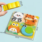Wooden Animal Shape Puzzle (4 Designs), photo 3