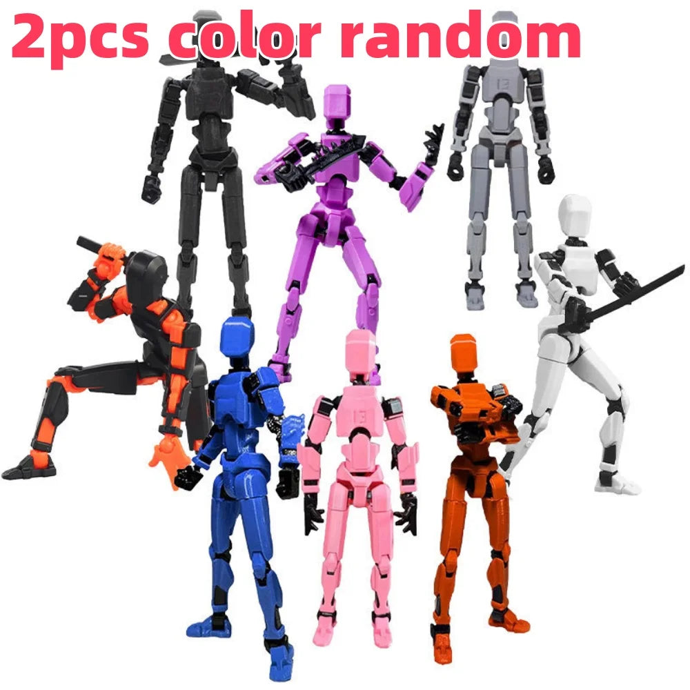 Multi-Jointed Poseable Robot Figure
