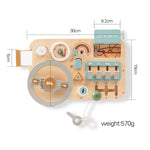 Wooden Montessori Steering Wheel