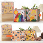 Montessori Soft 3D Cloth First Learning Book