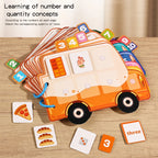 Reusable Math Sticker Quiet Book