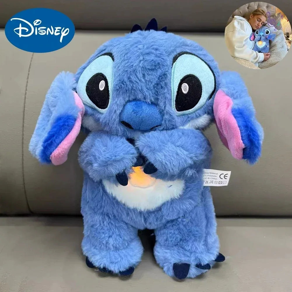Stitch Breathing Plush Doll with Music & Light