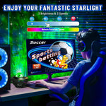 Galaxy Star Projector – Night Light with Bluetooth Music & Ocean Waves – Perfect Gift for Kids