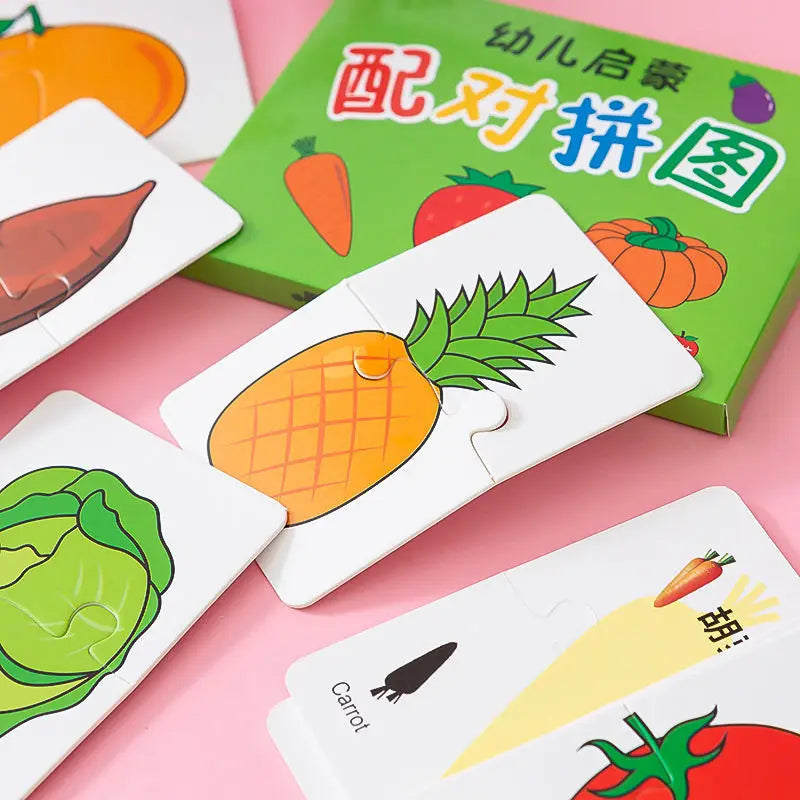 32-Piece Toddler Matching Cards