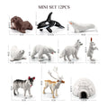 Realistic Ocean Animal Figurines Set