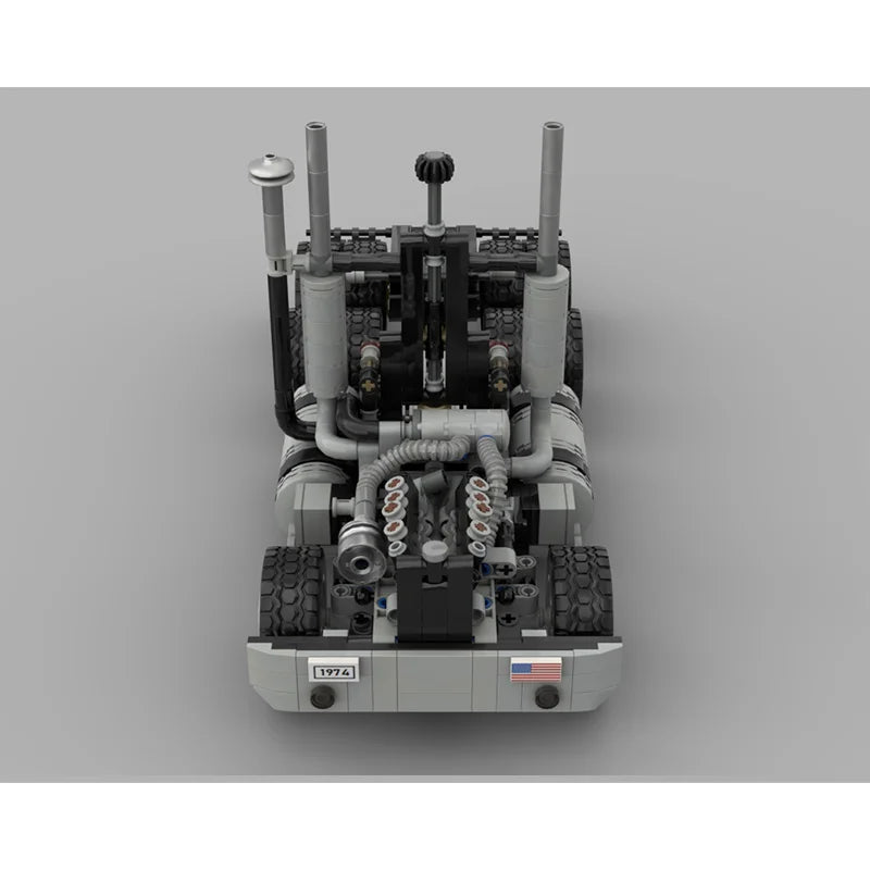 MOC Cruise-Liner Truck & Trailer Set
