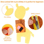 DollyCraft Felt Animal Sewing Kit