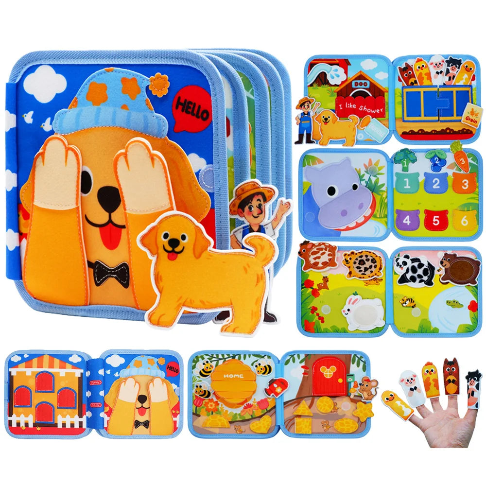 Baby's First Felt Activity Book
