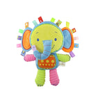 Animal Taggie Plush Rattle with Bell