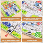 ParkLogic™ Magnetic Parking Maze – Montessori Puzzle & Brain Game