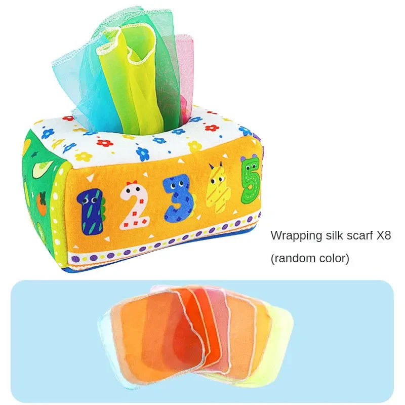Baby Pull-Along Tissue Box Toy