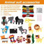 DollyCraft Felt Animal Sewing Kit