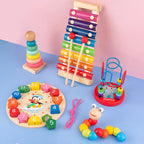 Montessori Wooden Puzzle Collection