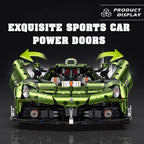 Keni Saige™ 1:8 Scale Supercar Building Blocks Model