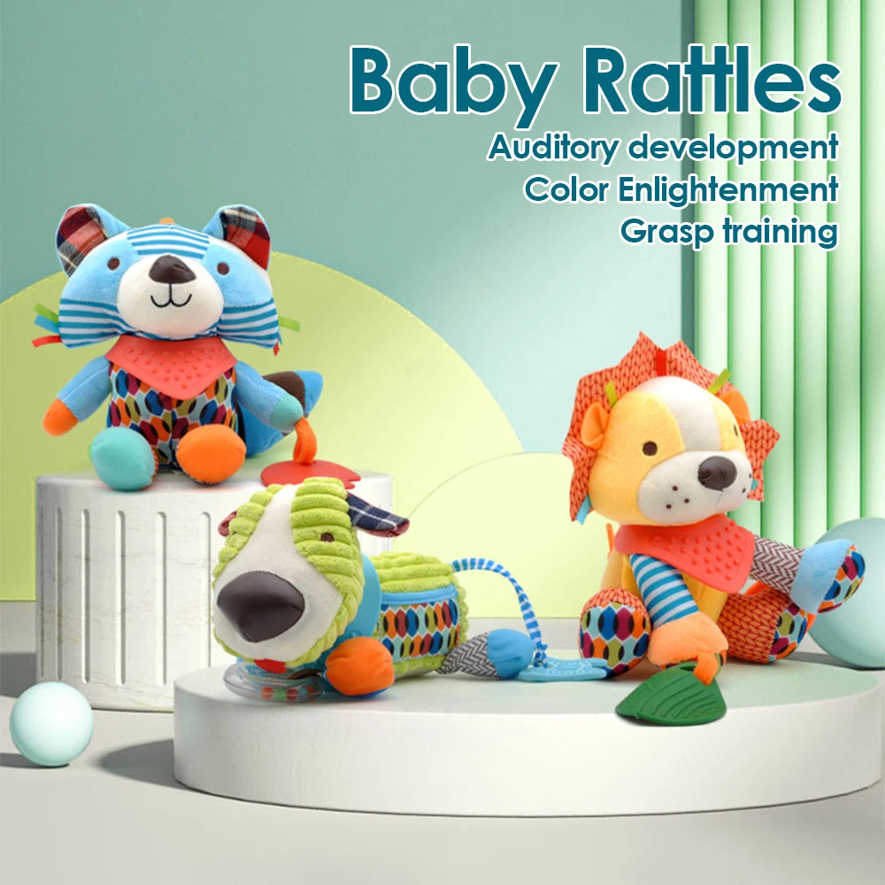 Hanging Animal Plush Stroller Toy