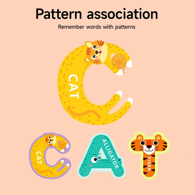 Magnetic Animal Alphabet Letters