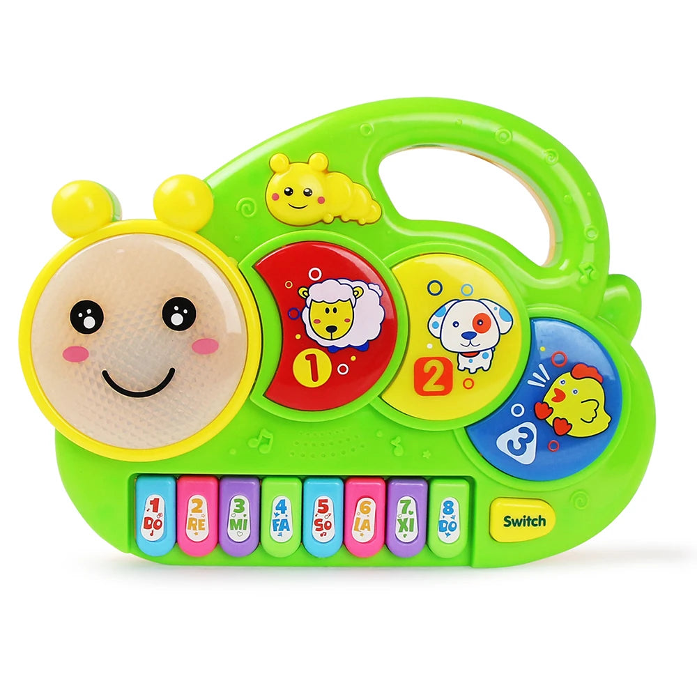 Kids Animal Piano Keyboard with Lights and Sounds