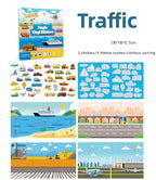 Magic Scene Sticker Book