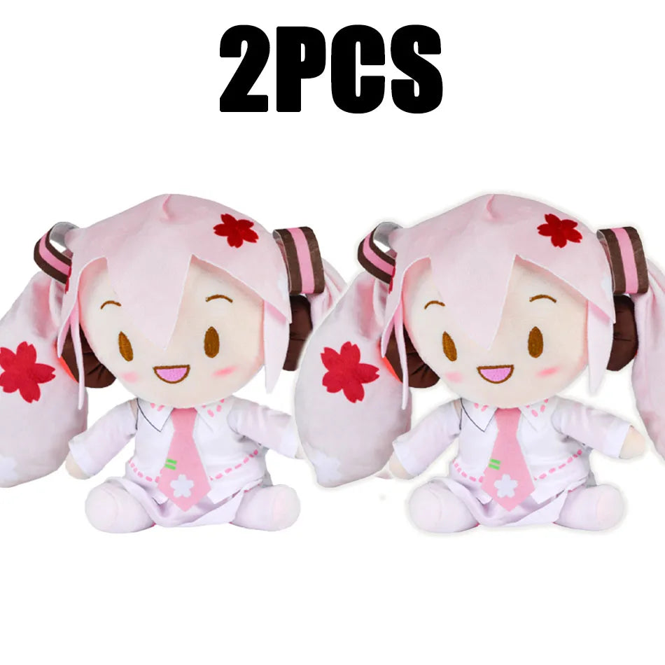 Kawaii Anime-Style Plush Doll