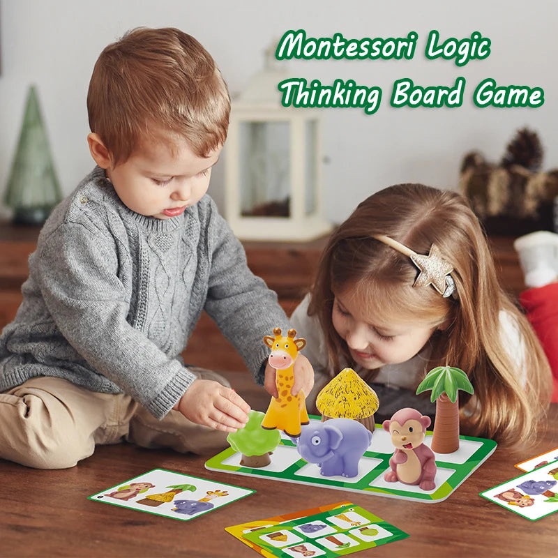 Animal Space Logic Matching Game