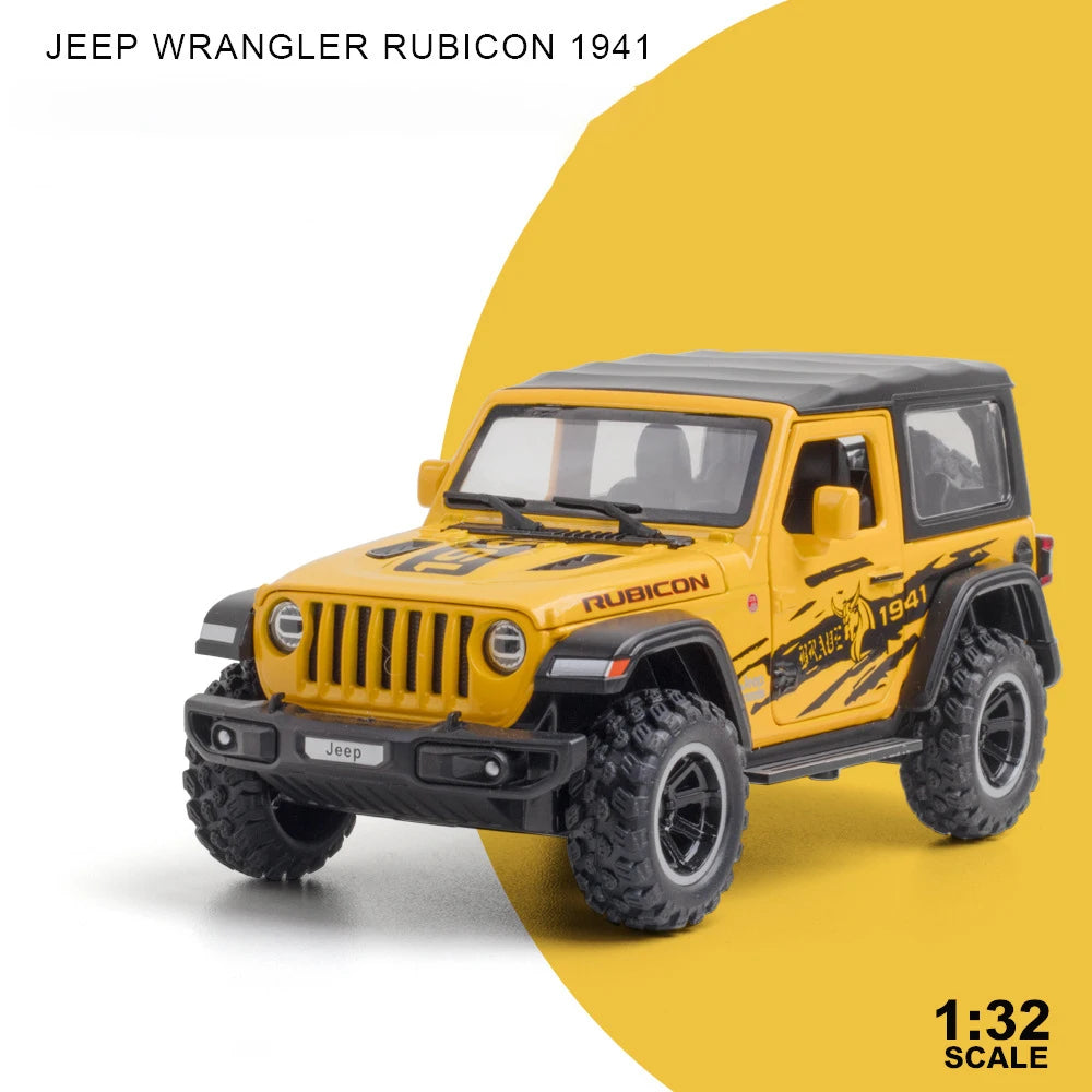 Off-Road Diecast Toy Car with Sound & Light