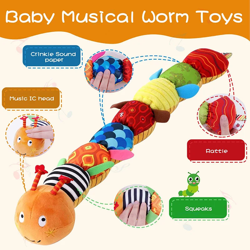 Musical Caterpillar and Friends Baby Plush