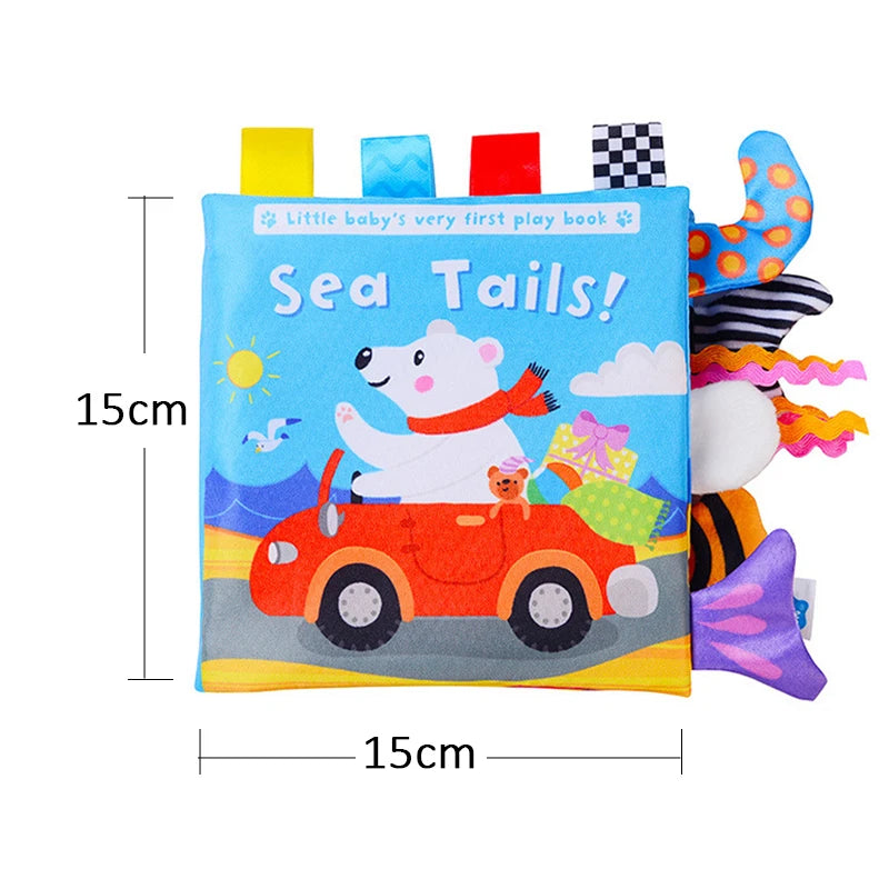 Soft Baby Cloth Books, Blocks and Sensory Toys