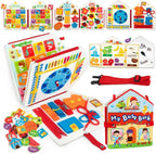 Montessori Busy Book Sensory Activity Binder