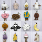 Cute Plush Keychain Charms