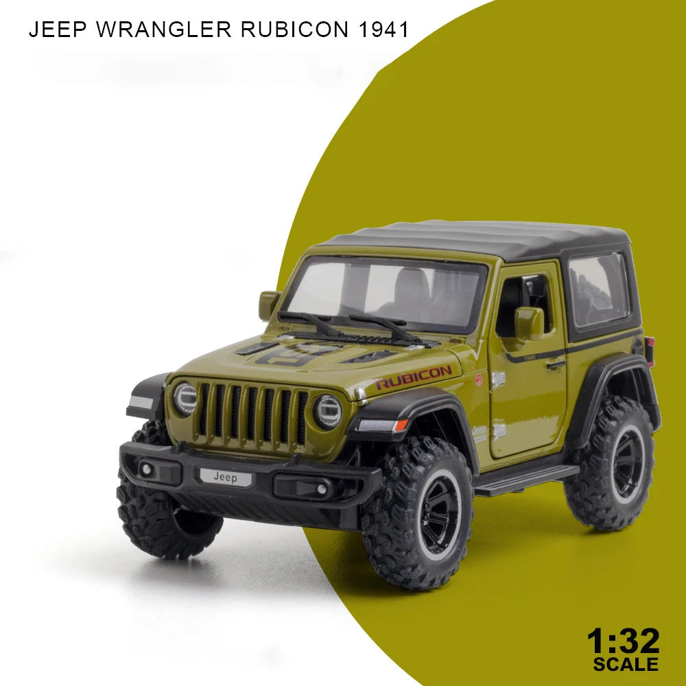 Off-Road Diecast Toy Car with Sound & Light