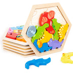 Wooden 3D Cognitive Jigsaw Puzzle, photo 5