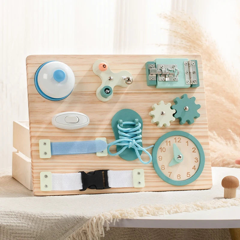 Wooden Montessori Busy Board