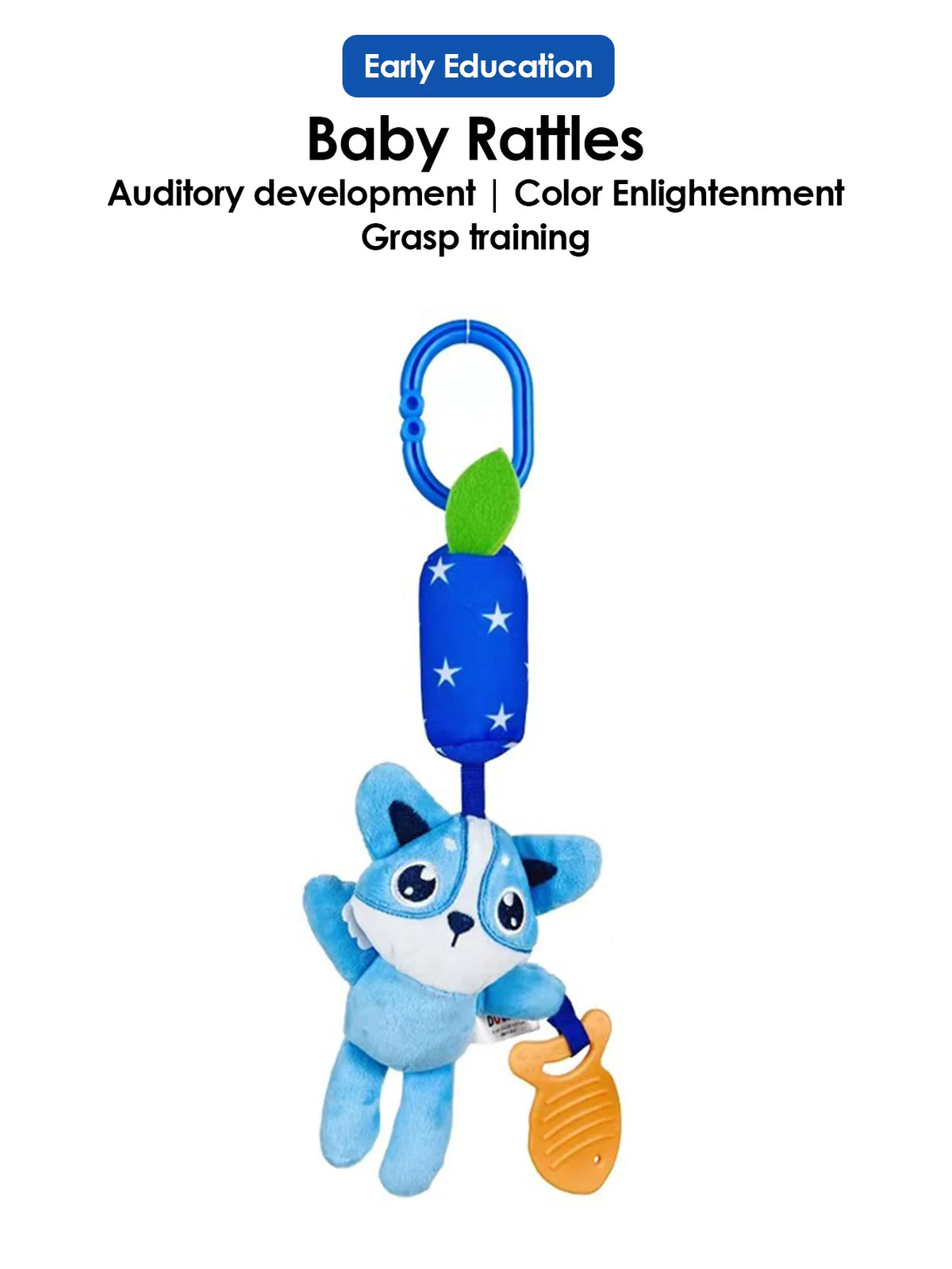 Hanging Animal Rattle with Bell