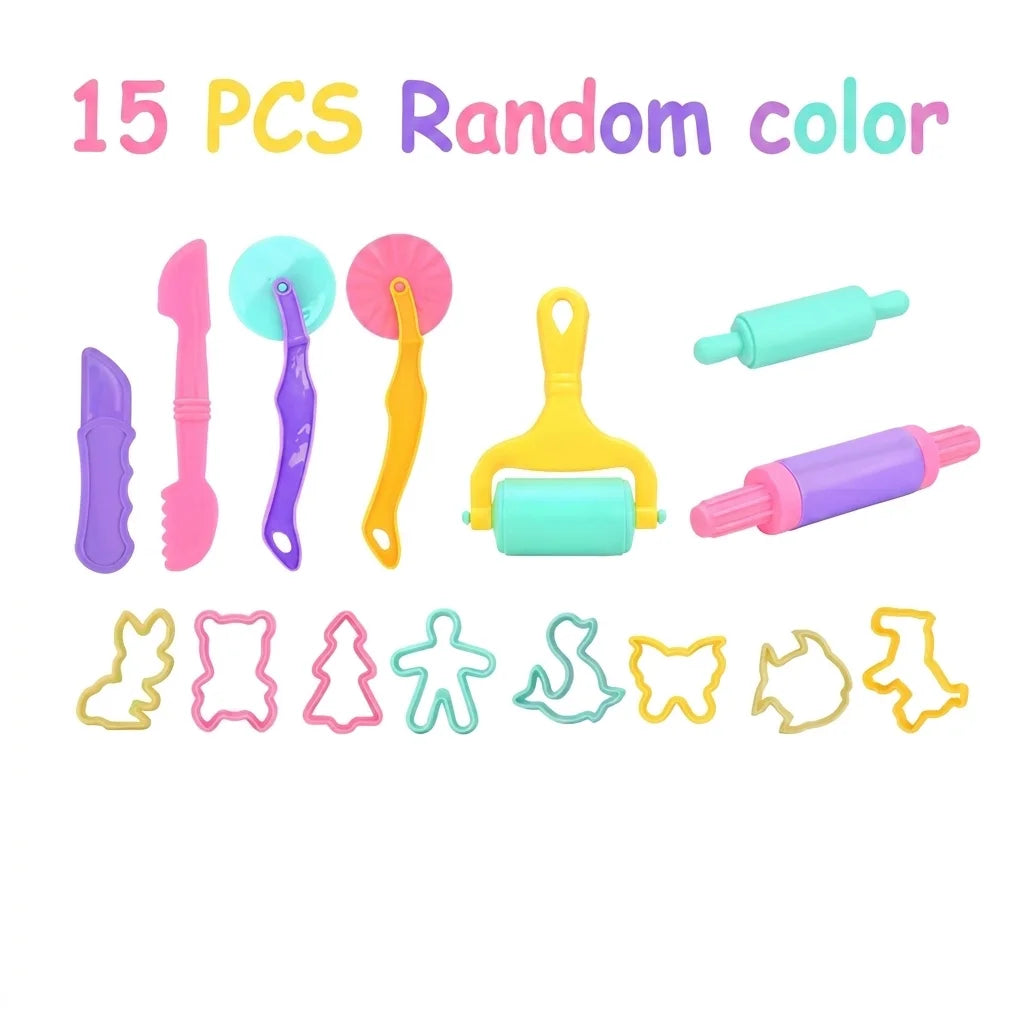 Play Dough Tool Kit with Animal and Shell Molds
