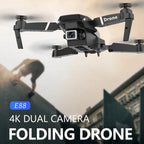 E88 Foldable RC Drone with 4K HD Camera & Wi-Fi FPV