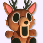 Forest Deer Plush Toy – Cute Soft Stuffed Doll