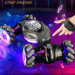 StuntX™ Gesture-Control RC Climbing Car – 360° Rotating LED Off-Road Racer