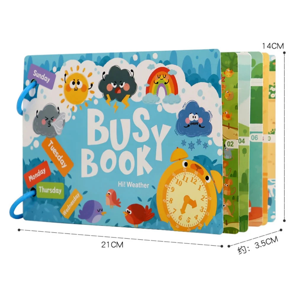 Montessori Quiet Book (Sticker Matching), photo 6