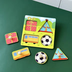Wooden Peg Puzzle Boards (8 Themes)