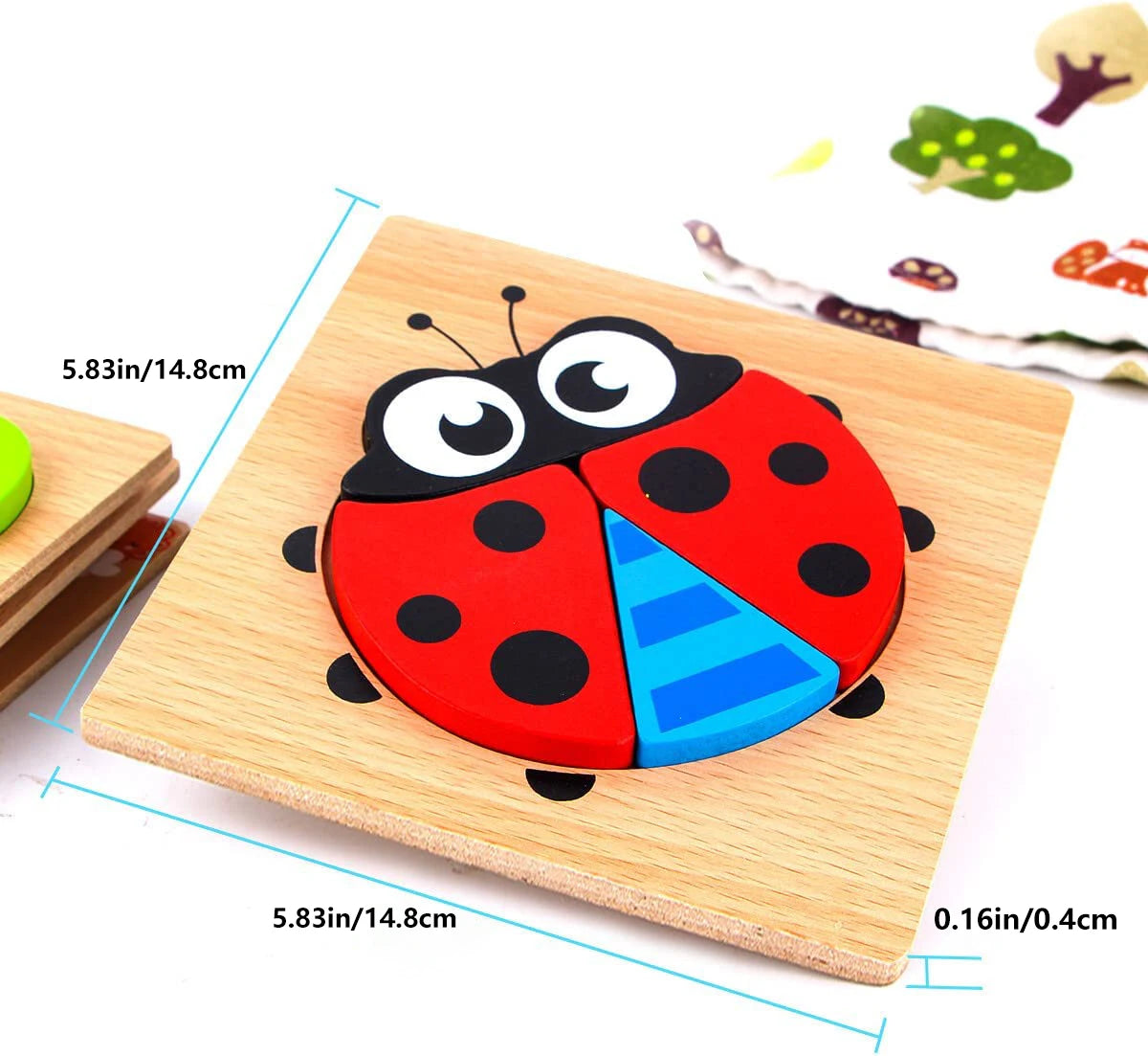 Chunky Wooden Jigsaw Puzzle (6 Designs)