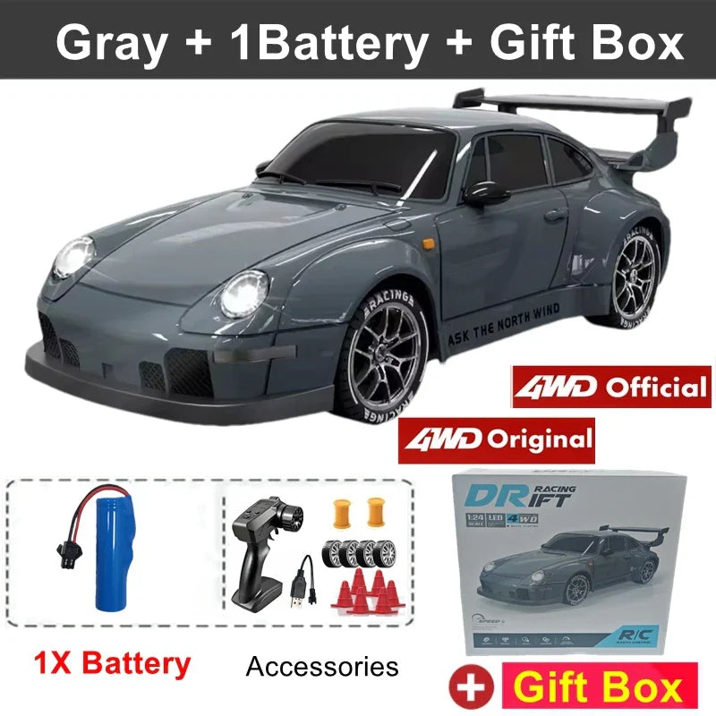 RC Drift Car with LED Lights