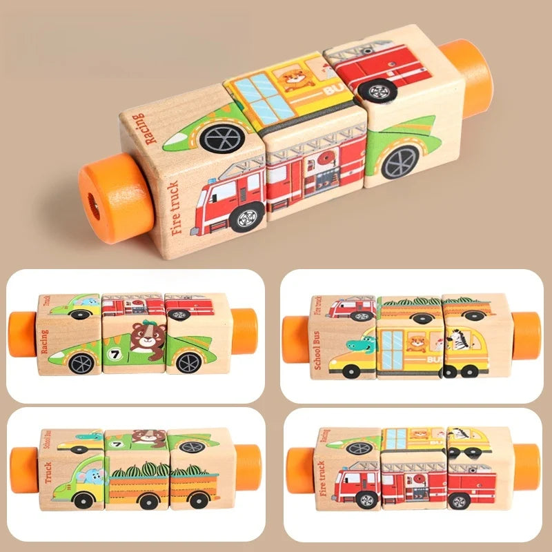 Wooden Rotating Jigsaw Puzzle, photo 3