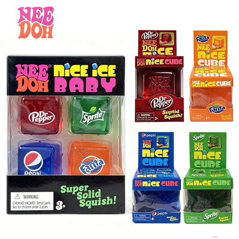 FizzCube Mini Soda Squishy Cubes