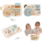 Wooden Montessori Steering Wheel