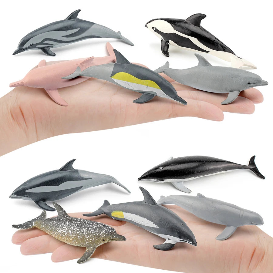 Realistic Ocean Animal Figurines Set