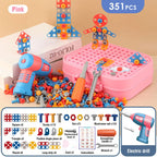 Electric Drill Screw Building Puzzle Set
