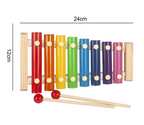 Montessori Wooden Sorting & Stacking Toy – Color and Shape Learning Board