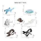Realistic Ocean Animal Figurines Set