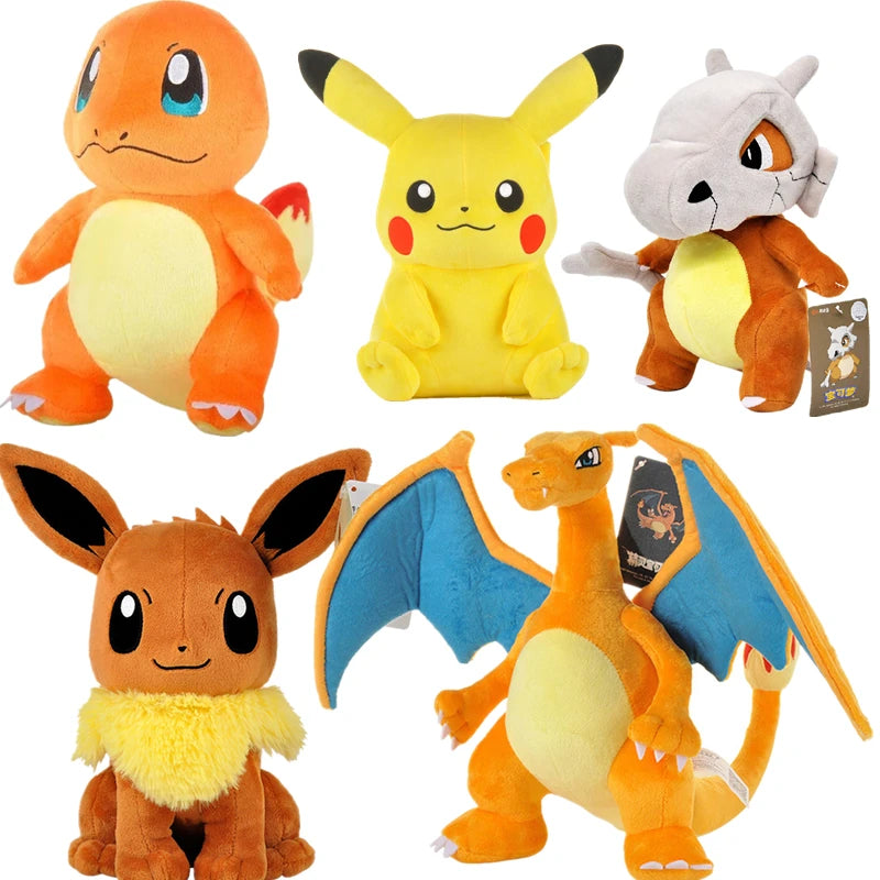Pokémon Plush Doll Collection – Soft Anime Stuffed Toys