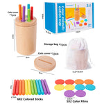 Wooden Color Sorting Toy
